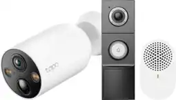 Coolblue TP-Link Tapo C460 + D235 Smart Battery & Wired Doorbell aanbieding