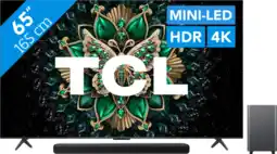 Coolblue TCL 65 QD Mini-led C61K 4K (2025) + TCL S55H 2.1 Soundbar aanbieding