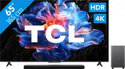 Coolblue TCL 65 LED P61K 4K (2025) + TCL S55H 2.1 Barre de Son aanbieding