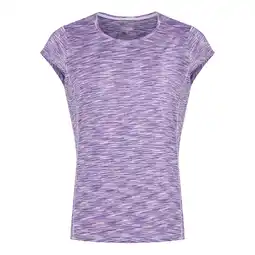 Decathlon Dames Hyperdimension II Tshirt (Zonsondergang Paars) aanbieding