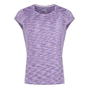 Decathlon Dames Hyperdimension II Tshirt (Zonsondergang Paars) aanbieding