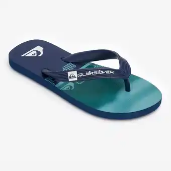 Decathlon Teenslippers voor jongens Roguewave java blauw aanbieding