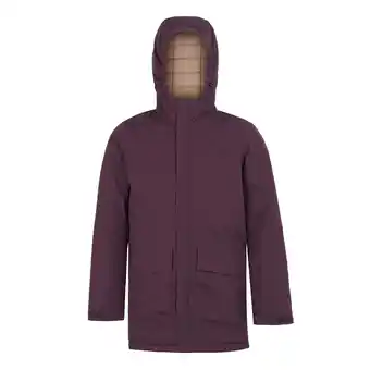 Decathlon Farbank Ski jas voor kinderen (Diep pruim/warm taupe) aanbieding