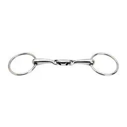 Decathlon 2-rings paardenbit met dubbele roestvrijstalen afdichting Horka aanbieding
