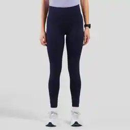 Decathlon Odlo Essentials Dames Hardloop Tight Donkerblauw aanbieding