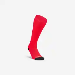 Decathlon Hockeysokken voor kinderen FH500 fluoroze aanbieding
