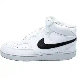 Decathlon Sportschoenen Nike Court Vision Mid, Wit, Mannen aanbieding