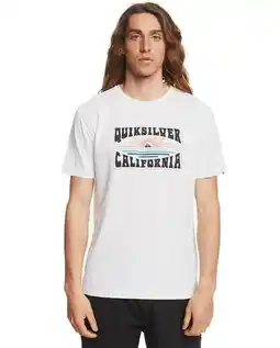 Decathlon T-shirt Mannelijk Quiksilver Californiadream M Wit aanbieding