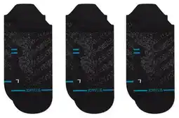 Decathlon Stances Performance Run Ultra Light Tab Socks ( Set van 3 Paar ) Zwart aanbieding