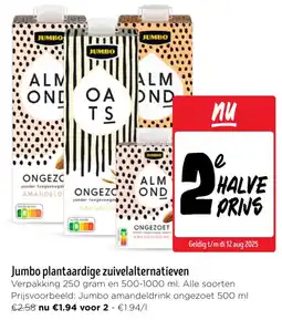 Jumbo Jumbo plantaardige zuivelalternatieven aanbieding