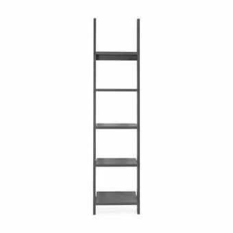 Leen Bakker Wandrek Strada - donkergrijs - 188x45x35 cm - Leen Bakker aanbieding
