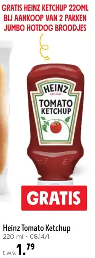 Jumbo Heinz Tomato Ketchup aanbieding
