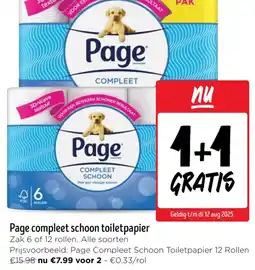 Jumbo Page compleet schoon toiletpapier aanbieding