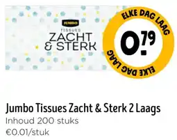 Jumbo Jumbo Tissues Zacht & Sterk aanbieding