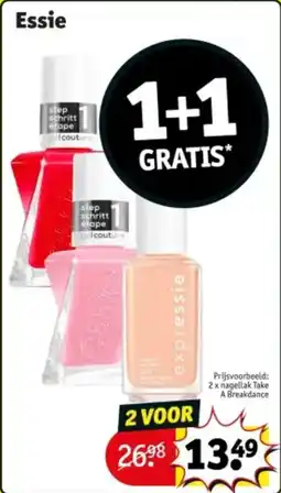 Kruidvat Essie aanbieding