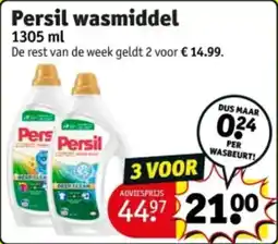 Kruidvat Persil wasmiddel aanbieding