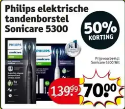 Kruidvat Philips elektrische tandenborstel Sonicare 5300 aanbieding