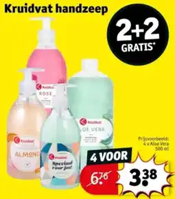 Kruidvat Kruidvat handzeep aanbieding