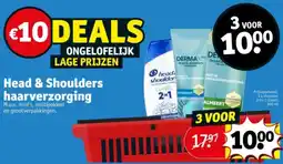 Kruidvat Head & Shoulders haarverzorging aanbieding