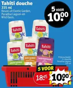 Kruidvat Tahiti douche aanbieding