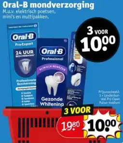 Kruidvat Oral B mondverzorging aanbieding