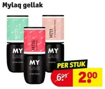 Kruidvat Mylaq gellak aanbieding