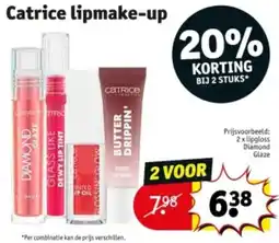 Kruidvat Catrice lipmake-up aanbieding