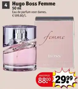Kruidvat Hugo Boss Femme aanbieding
