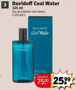 Kruidvat Davidoff Cool Water aanbieding