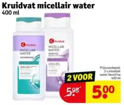Kruidvat Kruidvat micellair water aanbieding