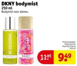 Kruidvat DKNY bodymist aanbieding