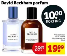 Kruidvat David Beckham parfum aanbieding
