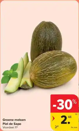Carrefour Market Groene meloen aanbieding