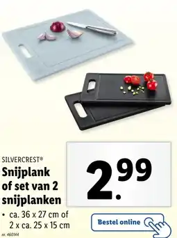 Lidl Snijplank of set van 2 snijplanken aanbieding