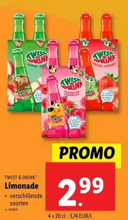 Lidl Limonade aanbieding