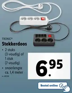 Lidl Stekkerdoos aanbieding