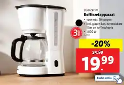 Lidl Koffiezetapparaat aanbieding