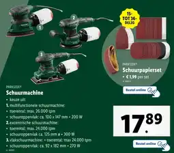 Lidl Schuurmachine aanbieding
