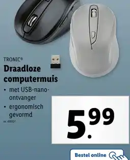 Lidl Draadloze computermuis aanbieding