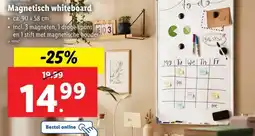 Lidl Magnetisch whiteboard aanbieding