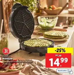 Lidl Wafelijzer aanbieding