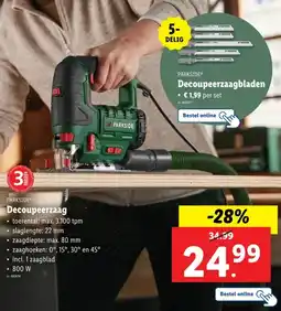 Lidl Decoupeerzaag aanbieding