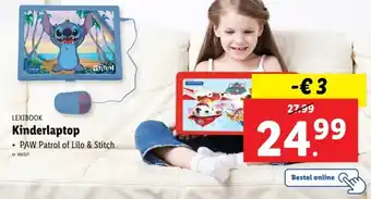 Lidl Kinderlaptop aanbieding
