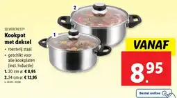Lidl Kookpot met deksel aanbieding