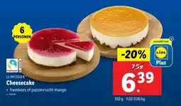 Lidl Cheesecake aanbieding