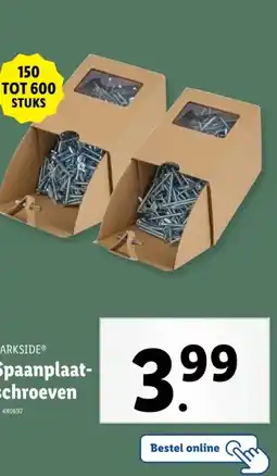 Lidl Spaanplaat- schroeven aanbieding