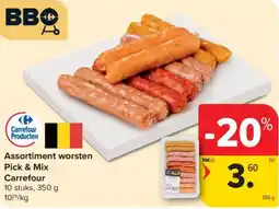 Carrefour Market Assortiment worsten Pick & Mix aanbieding