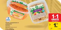Carrefour Market Taboulé, aardappelsalade en zomersalades Carrefour aanbieding