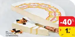 Carrefour Market Président brie aanbieding