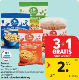 Carrefour Market Snacks Carrefour aanbieding